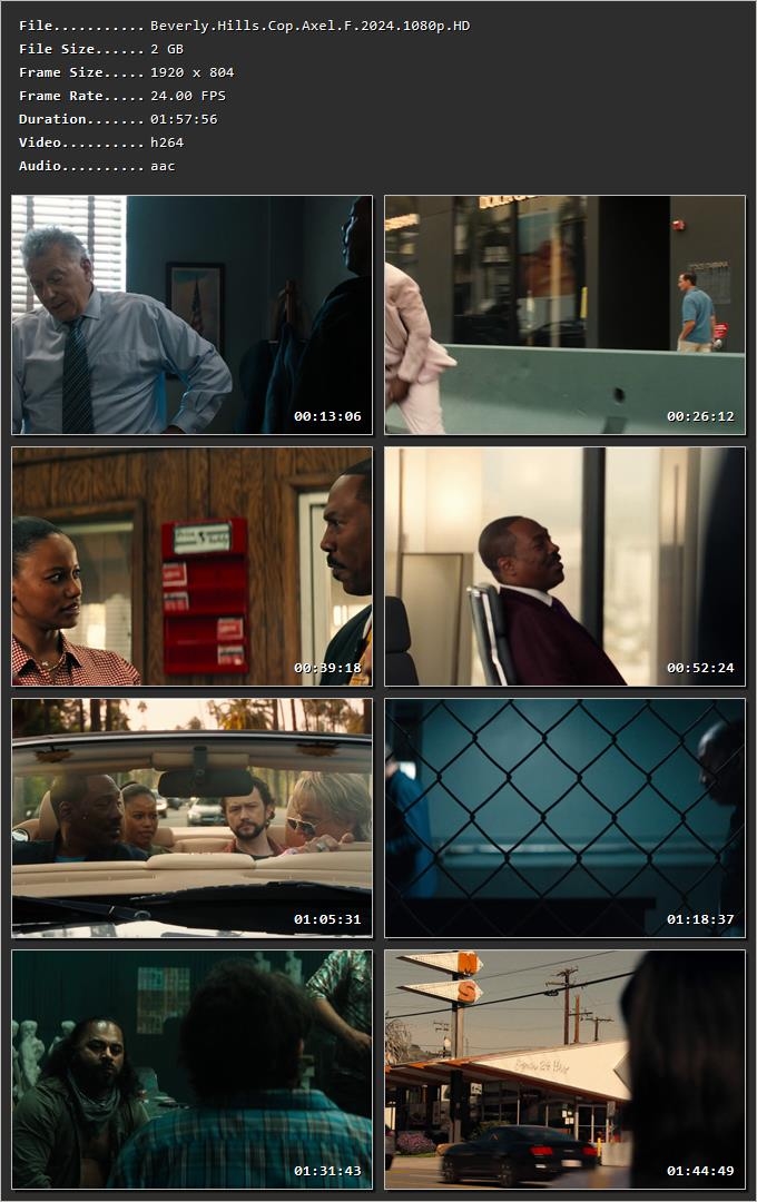 Beverly Hills Cop 4 : Axel F (2024) Hindi Dual Audio HDRip 1080p – 720p – 480p