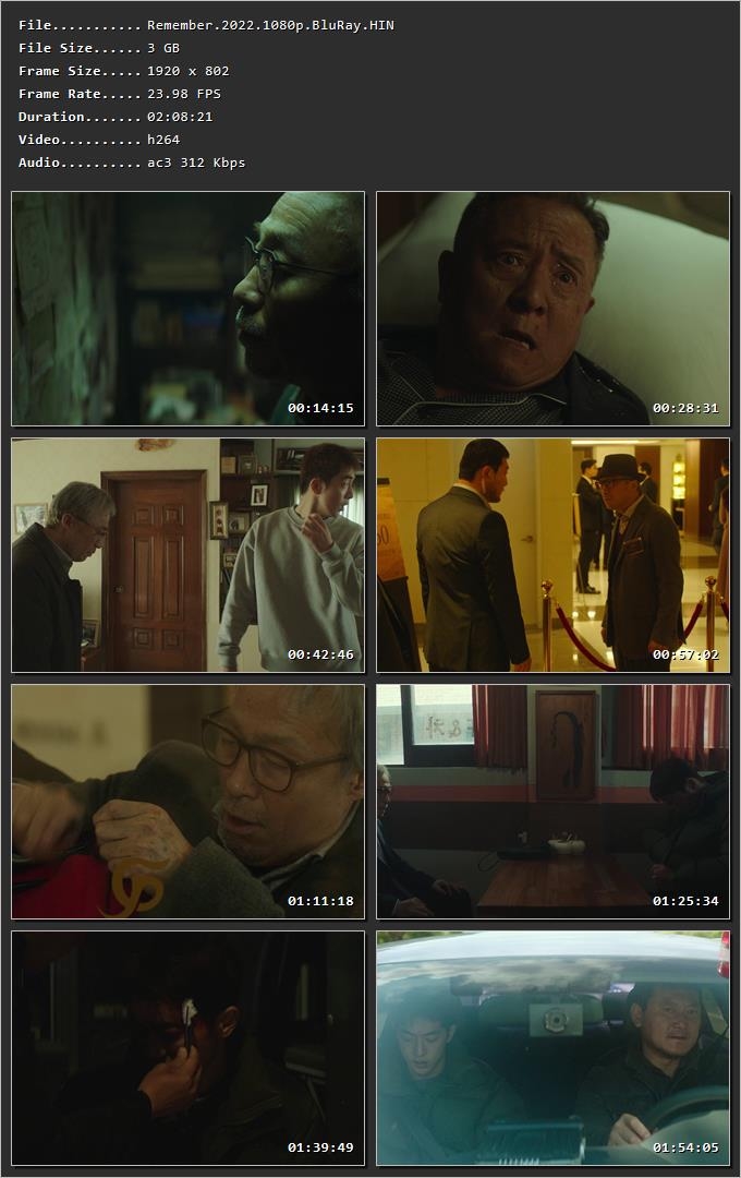 Remember (2022) Hindi Dual Audio HDRip 1080p – 720p – 480p